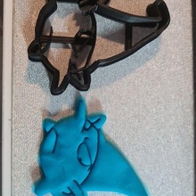 gugor cookie santa claus & christmas balbo form trixi 3d print model - Mito3D