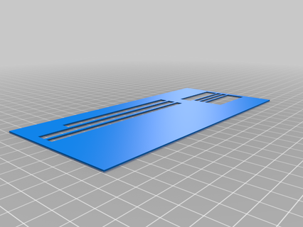 guía rail relleno ch verter discapacitados visuales herramientas 3d print model - Mito3D