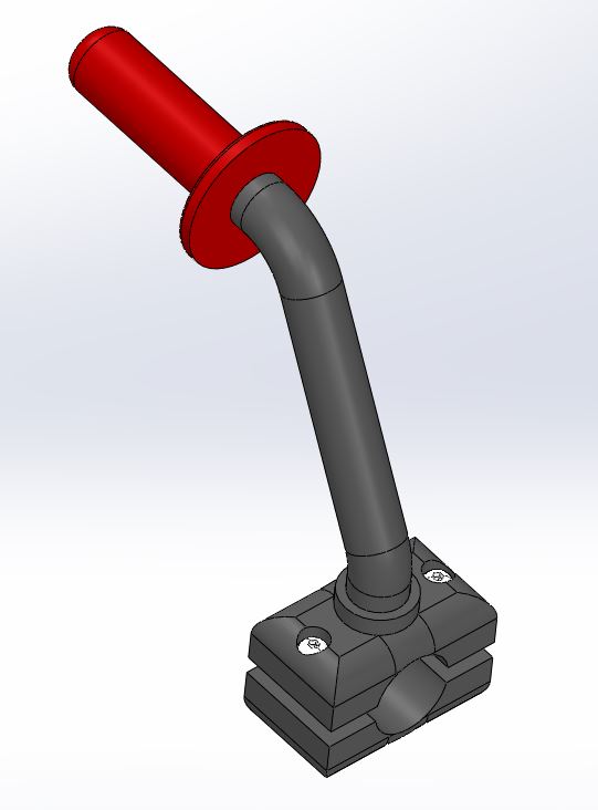 manillar v verter b niño jinete doloroso 3D print model - Mito3D