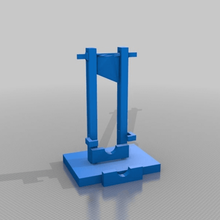 guillotine working 800 years magnacarta anniversary edition art models 3d print model - Mito3D