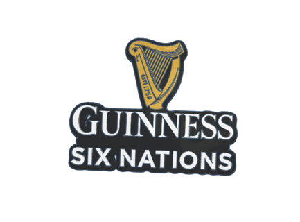 guinness six nations logo rugby 3d print model - Mito3D