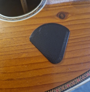 guitar mandolin scegliere 07mm flessibile 3d print model - Mito3D