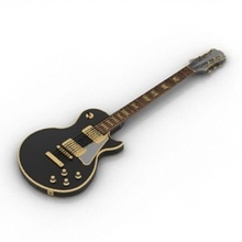 guitar musical instrument electric 3d print model - Mito3D