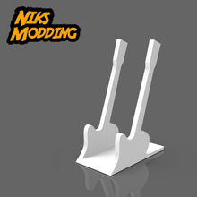 guitar cell phone holder tool support joystick cellular booth 3d print model - Mito3D