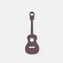 chitarra orecchini in sospeso 3d print model - Mito3D
