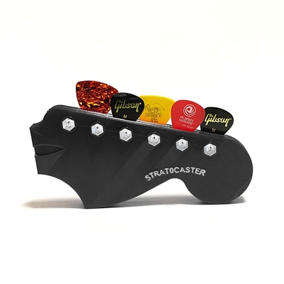 gitar baş toplamak kulp destek strat tip gadget alıcı katman stili aksesuarı toplama deposu 3dprinted müzikal hediye dekoru oyuncu öğesi özelleştirilebilir müzik hayatı 3d print model - Mito3D