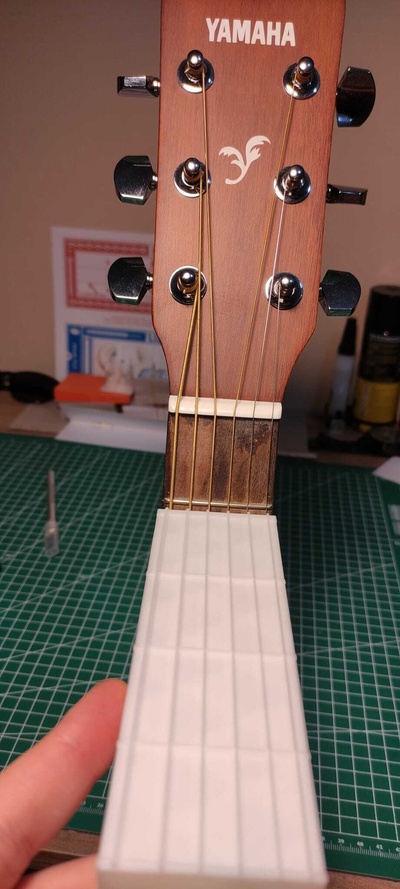 guitar practice fretboard guitarpractice music 3d print model - Mito3D