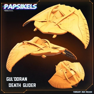guldoran death glider egyptian star gate stargate 3d print model - Mito3D