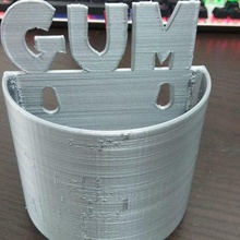 gum bin home container Bad 3d print model - Mito3D