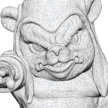 silgi beargruffi3d yazdırılabilir ayıcık jelibon ayılar gruffi Sünni tümmi zummi kara kurbağası 3d print model - Mito3D
