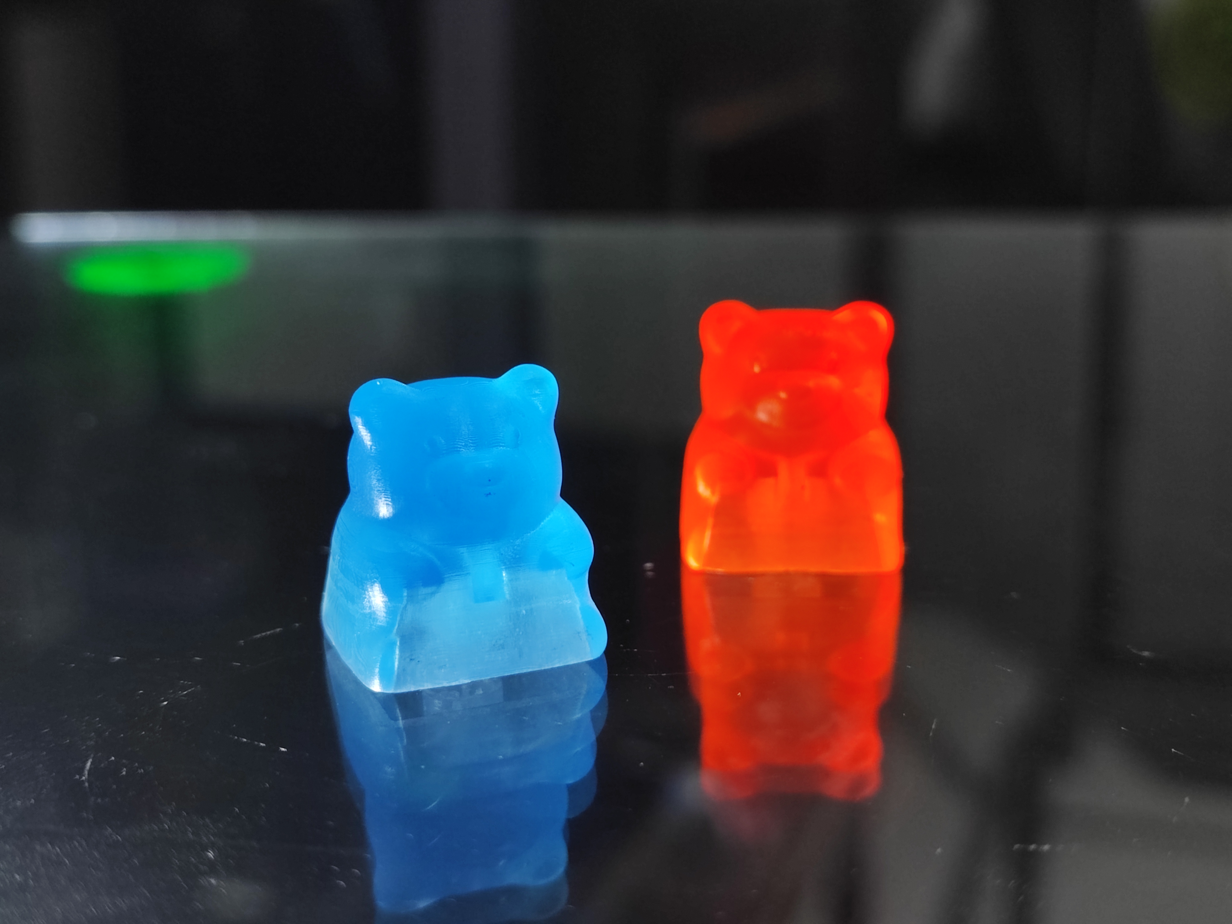 gummy bear keycap mechanical keyboard 3D print model - Mito3D