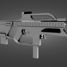 gun 3d print model - Mito3D