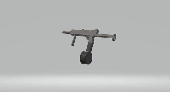 pistolet Jeu mitraillette jouet arme fusil max 10 uzi mini 11 3d print model - Mito3D