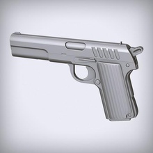 gun various pistol weapons soldiers war toys games csgo 3d print model - Mito3D
