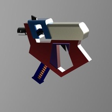 gun cosplay Spiel 3d print model - Mito3D