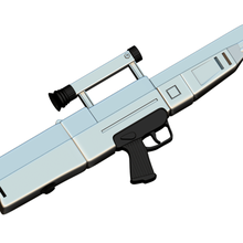 arma de fogo a arte 1 6 escala quente brinquedo brinquedos 3d print model - Mito3D