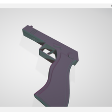 gun future game toy 3d print model - Mito3D