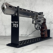 gun heaven revolver 8 inch super sport long 703 display stand airsoft 3d print model - Mito3D