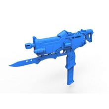 arma sombra jogo overwatch 3d print model - Mito3D