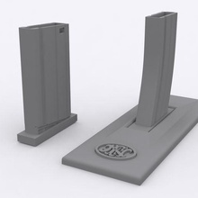 gun stand fn airsoft replicas 3d print model - Mito3D