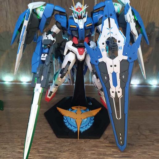 gundam 00 estante soporte Gunpla pasatiempo 3D print model - Mito3D