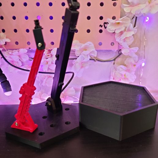 gundam action base stands detolf 3D print model - Mito3D