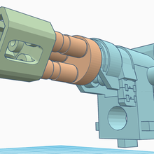 gundam alex 20 braccio gatling v3 gioco modello robot 3d print model - Mito3D