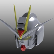 gundam head pen holder helmet 3d print model - Mito3D