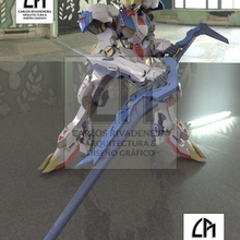 Gundam Schwert 3d print model - Mito3D