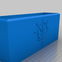 gundam principauté zeon boîte récipient conteneurs 3d print model - Mito3D