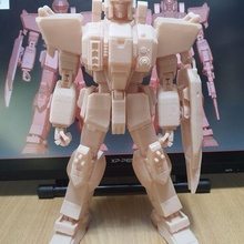 gundam rx 79g 3d impresión modelo Arte rx79 bandai pg 08 cyborg tecnología armadura mecánico cibernético anime biónico robo caminante metálico guerrero juguetes juegos 3d print model - Mito3D