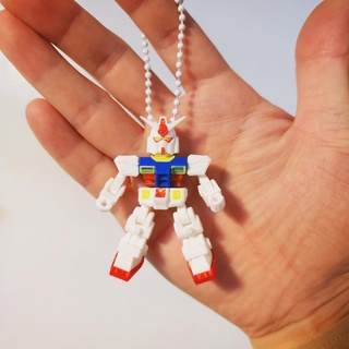 gundam rx78 mini accesorios llave cadenas joyería joya lowpoly juguete arte llavero robot regalo bienes 3d print model - Mito3D