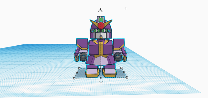 gundam sd kit xx-001 gunpla mech mecha super deformed 3d printing 3d print model - Mito3D