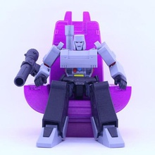 gunmaster throne not g1 megatron no support game sofa chair furniture transformers action figure robot boys toys 3d print model - Mito3D
