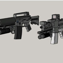 pistole 3d print model - Mito3D
