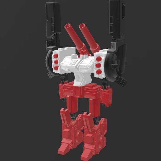 armas metroplex transformador 3D print model - Mito3D