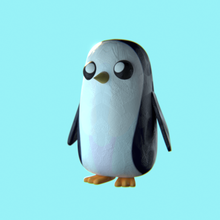 gunter macera zamanı çeşitli penguen buz hayvanlar çizgi film cartoon network karakterler oyuncaklar rakamlar oyunlar retro gameboy robot çocuklar zaman 3d print model - Mito3D
