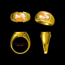 guru ring jewelry 3d print model - Mito3D