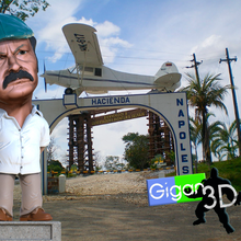 gustavo Gaviria Pablo Escobar narcos Chapo Muster Chili Kolumbien Narco 3d print model - Mito3D