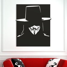 guy fawkes mask 3d print model - Mito3D