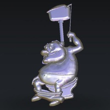 guy pooping toilets wc various 3d print model - Mito3D