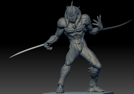 guyver zoanoid dark hero unit manga bio action 3d print model - Mito3D