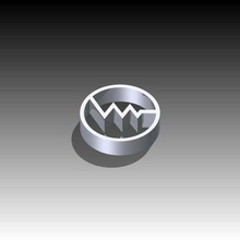 gw technologie collectif logo coins_badges 3d print model - Mito3D