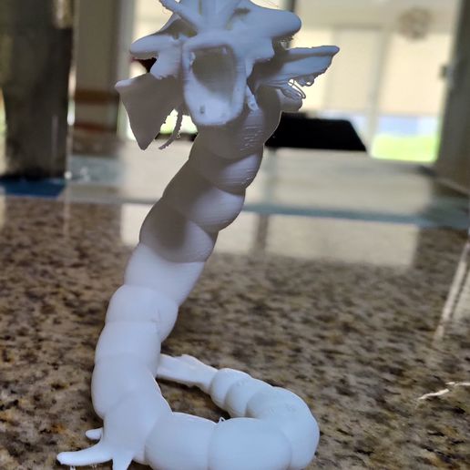 gyarados art pokemon 3D print model - Mito3D