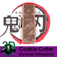 gyomei Himejima biscoito cortador Kimetsu yaiba 3d print model - Mito3D
