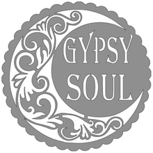 gypsy soul stencil art anima luna vernice spray stampabile 3d print model - Mito3D