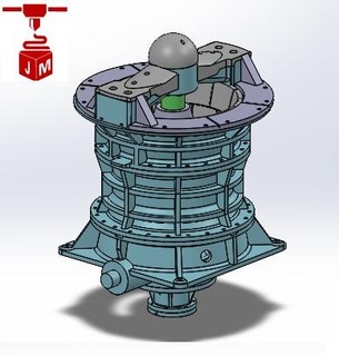 giratoire broyeur exploitation minière escaladé équipement modèle 3d print model - Mito3D