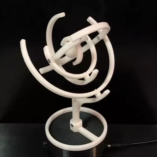 giroscopio escultura 3d print model - Mito3D