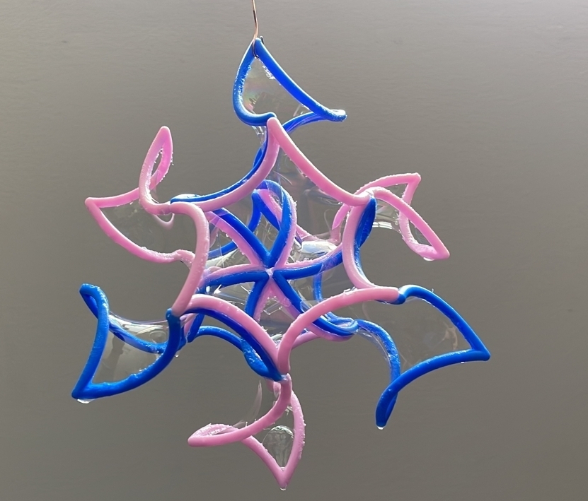 gyroïde Cadre math art 3D print model - Mito3D