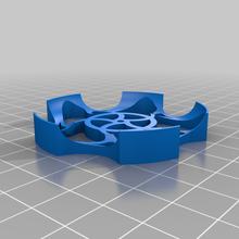 gyro beyblade gyroid spinner tol gadget 3d print model - Mito3D